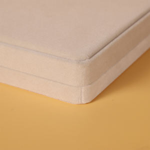 Emballage <span class=keywords><strong>de</strong></span> bijoux en gros pour <span class=keywords><strong>les</strong></span> fabricants, boîte cadeau personnalisée avec logo, boîte à bijoux en velours jaune pour collier, bracelet, boucles d'oreilles, bague. - Product Image 6