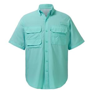 Ropa de Pesca Personalizable de Secado Rápido, Camisa de Pesca para Hombre, Transpirable, Cómoda, con Botones, para Actividades al Aire Libre - Product Image 5