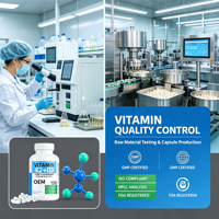 Vente directe de capsules de vitamine D3 K2 végétariennes à haute puissance, favorisant la santé des os et le système immunitaire, service OEM/ODM