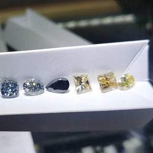 Цветной Муассанит 1ct, сияющий огранка VVS Mossanite GRA, сертификат, Свободный Муассанит, бриллиант - Product Image 5