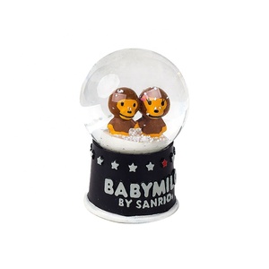 Breloques en résine de boule de neige personnalisées de marque, en verre, <span class=keywords><strong>Film</strong></span> stéréoscopique, dessin animé pour enfants, cadeaux d'anniversaire - Product Image 5