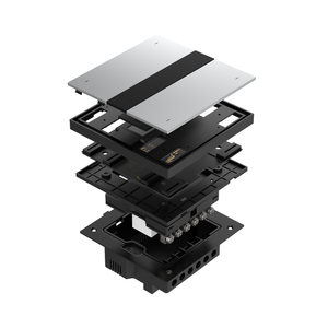 Interruptor Inteligente para el Hogar LTECH, Pantalla Táctil OLED, Panel de Control Inteligente, Interruptor Inteligente Matter, Zigbee, <span class=keywords><strong>Google</strong></span> Home, para Uso en Hoteles - Product Image 3