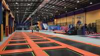 Équipement d'aire de jeux intérieure Soft Play Parc d'attractions à thème Trampoline d'aire de jeux intérieure