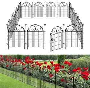 รั้วกั้นสุนัขโลหะกันสนิมสำหรับสวนรั้วชั่วคราวสำหรับสัตว์เลี้ยง - Product Image 2