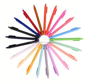 X615 <b>Retractable</b> Black Gel Ink <b>Pens</b> 0.5mm Fine Point Plastic Writing Pencils for Office Journaling School & Taking Notes - Product Image 1