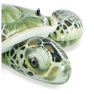 Piscine <span class=keywords><strong>gonflable</strong></span> pour enfants <span class=keywords><strong>Intex</strong></span> 57555, animaux, flotteurs pour adultes, amusement estival, tortue de mer, île à monter - Product Image 4