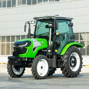 Mini Tractores con Cabina, Tractor de Ruedas de 80HP 100HP, Máquina Compacta 4x4 para Agricultura, Granja, Huerto y Jardín - Product Image 2
