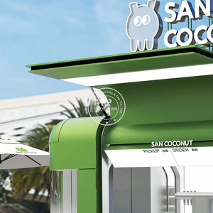 Remolque de Comida Modelo OEM Estándar Europeo Comercial 2025, Carrito de Comida Rápida Retro para Hamburguesas con DOT - Product Image 5