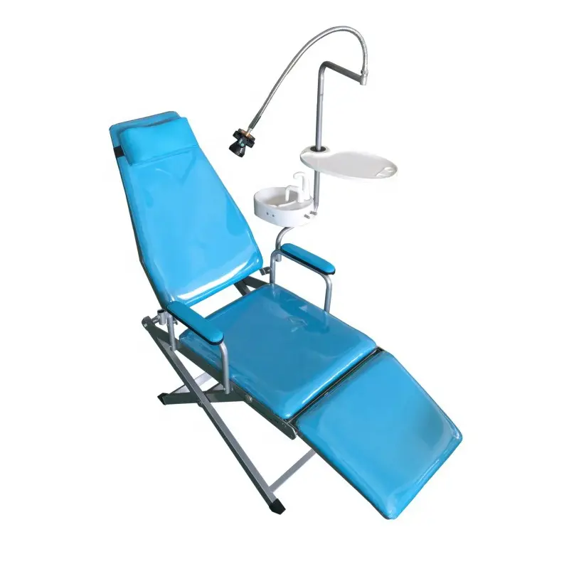 2020 hospital office use foldable dental chair portable dental unit dental equipment