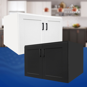W302424/W362424 Mueble de Cocina para Pared, Listo para Armar, Envío desde EE. UU. Gabinete superior moderno estilo Shaker para cocina - Product Image 1