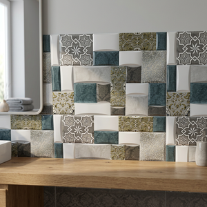 Azulejos de pared de cerámica Digital de 300x600mm 12x24 para elevación Interior exterior Azulejos de porcelana de alta profundidad Suministro a granel Venta de Exportador - Product Image 1