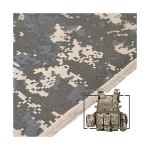 Precio de fábrica al por mayor Ecu 100% tela de poliéster Oxford 1000d Pu camuflaje Cardura tela de camuflaje