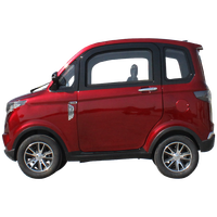 EEC Nouveaux véhicules 4 roues, meilleures ventes, voitures électriques moins chères sans permis, mini voiture électrique fermée