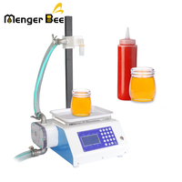 Système de pesage semi-automatique pour miel, crème, ketchup, shampoing, huile et liquides visqueux – Haute précision, multifonctionnel, pour bouteilles
