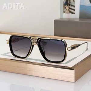 <span class=keywords><strong>ADITA</strong></span> GRAND DECADE TWO Gafas de Sol de Alta Calidad para Hombre y Mujer, Diseño Clásico Retro de Lujo, Acetato, UV400, con Caja - Product Image 2