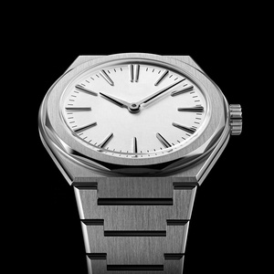 Fabricante <span class=keywords><strong>de</strong></span> Relojes <span class=keywords><strong>de</strong></span> <span class=keywords><strong>Alta</strong></span> <span class=keywords><strong>Gama</strong></span> ODM, <span class=keywords><strong>Reloj</strong></span> <span class=keywords><strong>de</strong></span> Lujo Personalizado <span class=keywords><strong>de</strong></span> 38 mm con Cristal <span class=keywords><strong>de</strong></span> Zafiro, <span class=keywords><strong>Reloj</strong></span> Mecánico Ultrafino para Hombre con Movimiento <span class=keywords><strong>Suizo</strong></span> SW210 - Product Image 4