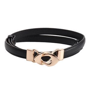 Nouvelle <span class=keywords><strong>ceinture</strong></span> fine réglable en alliage sans perforation pour robe et manteau <span class=keywords><strong>femme</strong></span>, <span class=keywords><strong>ceinture</strong></span> amincissante à largeur fine pour une taille cintrée - Product Image 5