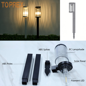 Lámpara Solar Portátil para Jardín con Poste Ajustable, Clasificación IP65, Luz LED de Tungsteno, Venta al Por Mayor de Fábrica, CE ROHS - Product Image 3