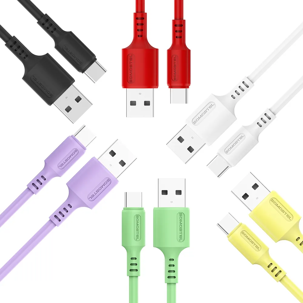 Guangzhou Somostel BP06 3.1A Mobile Phone Accessories USB Data Cable for iphone 12 pro max phone charger cable para celular