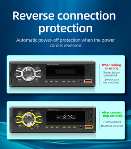 1DIN 12V Xe Đài Phát Thanh MP3 Máy Nghe Nhạc FM <span class=keywords><strong>Receiver</strong></span> USB SD Aux-Trong Máy Ghi Âm Ai Ứng Dụng Bằng Giọng Nói Xác Định Vị trí Điện Bảo Vệ Stereo D3101 - Product Image 2