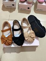 Nouvelle Arrivée Sandales Enfants Mode Respirantes Semelle Souple Nœud Chaussures de Princesse Modèles Assortis Vente en Gros