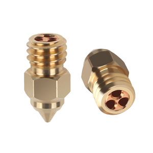 Boquilla CHT de latón CR-6 SE de tres orificios de alta velocidad MK8 para impresora 3D Ender-3 5 S1 - Product Image 2