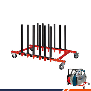 Soporte para Parabrisas, Estante Móvil para Vidrios, Estante de Almacenamiento para Paneles de Carrocería, con Capacidad para Otras Herramientas de Vehículos - Product Image 1