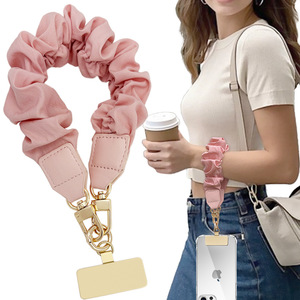 Tùy Chỉnh Chống Trộm Điện Thoại Dây Buộc Rộng Ban Nhạc Đàn Hồi Dây Đeo Cổ Tay Dễ Thương Scrunchie Phong Cách Cho Phổ Điện Thoại Di Động - Product Image 6