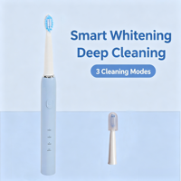 Brosse à dents électrique sonique pour adultes, poils souples, rechargeable par USB, multi-modes, avec emballage personnalisé