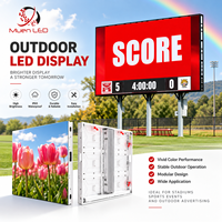 Écran LED couleur étanche P8 pour affichage publicitaire extérieur à défilement, contrôle par application
