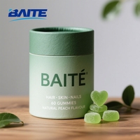 Emballage en tube de papier kraft de qualité alimentaire sur mesure, boîte en papier hermétique avec couvercle en étain pour café, thé, bonbons, biscuits, friandises pour animaux de compagnie