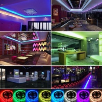Bande LED SMD5050 à vente chaude, synchronisation musicale, panneaux LED RGB SMD 5050, bande LED RGB, rétroéclairage pour PC et TV
