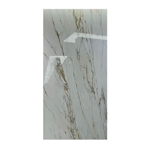 Lastra di roccia <span class=keywords><strong>del</strong></span> Guangdong 1600x3200x12mm per parete di fondo villa, TV, moderna, semplice, lussuosa, con motivo continuo, grande - Product Image 1