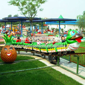 Équipement d'attractions du Henan, jeux mécaniques pour foire, mini-montagnes russes Gusanito à vendre - Product Image 6