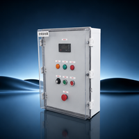Boîtier de distribution, panneau de commande électrique, couvercle transparent, affichage numérique, arrêt d'urgence, automatisation du moteur, IP66, usage industriel