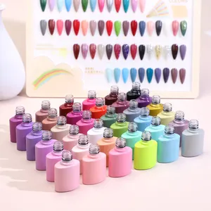 Gel Polish Nail Art Beauty Custom Logo 2880 Colors HEMA Free UV Gel Soak Off Nail Painting Gel Make Your Own Brand Nail Supplies