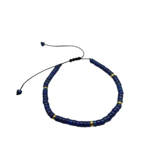 Natural Stone Spacer <b>Bead</b> Woven <b>Bracelet</b> Mixed Materials Women's DIY Braided <b>Bracelet</b> Gradient Splicing Arrangement Gift - Product Image 4