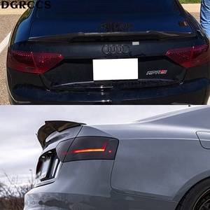 For A5 B8 B8.5 4Door Sportback 8TA M4 Style Carbon Fiber Rear Spoiler Trunk Wing 2009-2017 Carbon Fiber - Product Image 6
