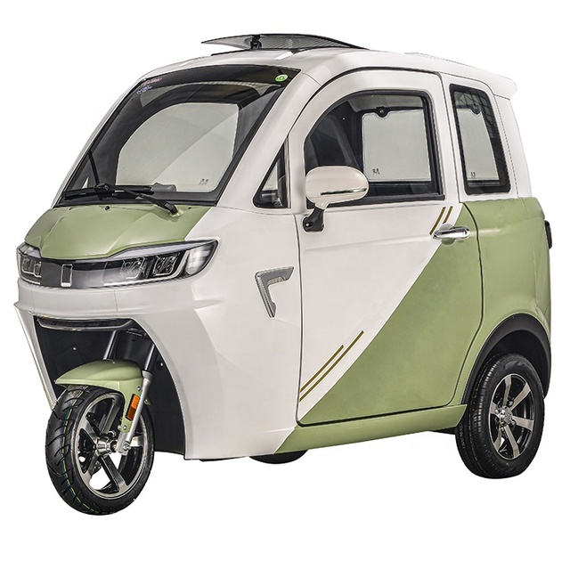 Closed Electric Tricycle 3 Wheel Enclosed Mobility Scooters for Passenger for Sale