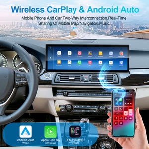 Navihua 14.9 Inch 3K Touch Screen Android Car Radio GPS Navigation <b>Stereo</b> Android 14 for BMW CICl NBT/ EVO 5 Series 2011-2017 - Product Image 5