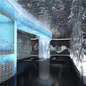 Tôle d'acier inoxydable SUS 304 à grandes ondulations de haute qualité, couleur personnalisée pour plafond - Product Image 6