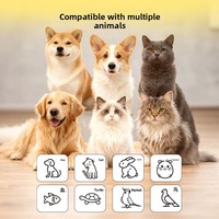 Caja de Recuerdo de Plástico con Proyección Holográfica 3D de Animales, con Imagen de Animal IA