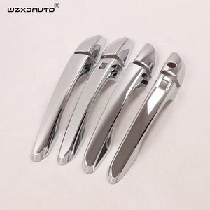 Cubierta Decorativa para Manija de Puerta Exterior, ABS Cromado, para Accesorios WZXD 2018 2019 - Product Image 4