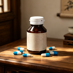 Custom Plastic Pill Bottle Wide Mouth Supplement <b>Container</b> Closure Bottle <b>for</b> <b>Tablets</b> Capsules - Product Image 2