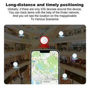 Air N Tag Smart Locator IOS 'Find My' Kompatibles Plastik-Ortungsgerät mit Globaler Positionierung und Anti-Verlust-Erinnerung für Schlüssel und Geldbörsen - Product Image 4