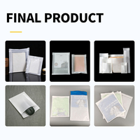 Papier de soie écologique double face transparent, imperméable, recyclable, résistant à l'humidité, imprimable avec logo, pour doublure de boîte cadeau, rouleau jumbo