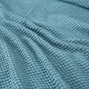 Avrupa katı renk morandi mısır çekirdek örme atmak battaniye kraliçe düz renk oturma odası şekerleme kapak battaniye yatak havlu - Product Image 4