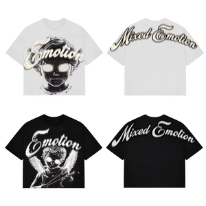 Camisetas con Estampados Variados, Ropa Masculina de Alta Calidad, Camisetas de Algodón 100%, Camisetas de Calle con Estampados Gráficos, Camisetas Extra Grandes para Hombre - Product Image 4
