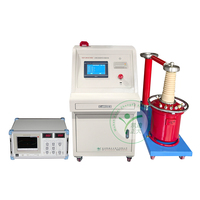 Transformador de Prueba de Resistencia Dieléctrica Libre de PD Tipo Gas SF6 KDJF2020B con Consola de Control Eléctrico y Resistencia de Protección