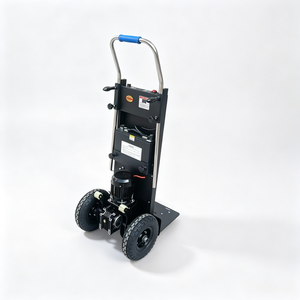<span class=keywords><strong>Chariot</strong></span> motorisé pour escaliers, capacité de 400 kg (880 lb), pneus pneumatiques de 10 pouces, <span class=keywords><strong>chariot</strong></span> électrique pour la logistique d'entrepôt et la livraison d'appareils électroménagers - Product Image 1